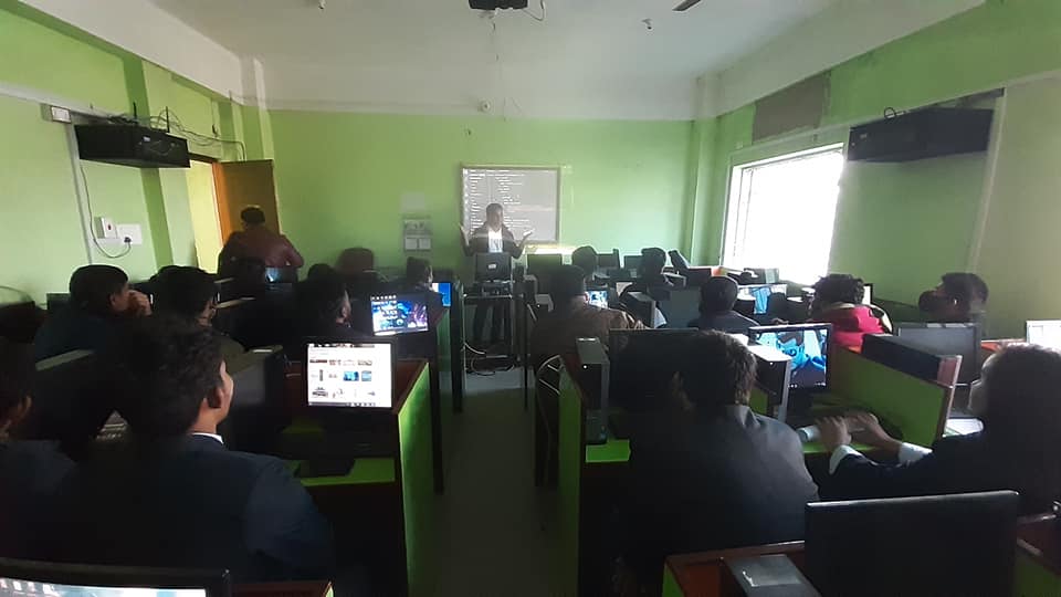 Flutter Workshop at Namuna College, Itahari