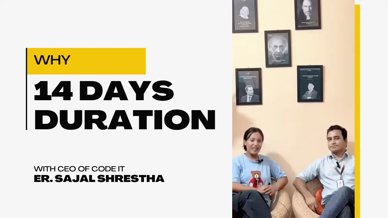 Why Code It Breaks Courses into 14-Day Sessions