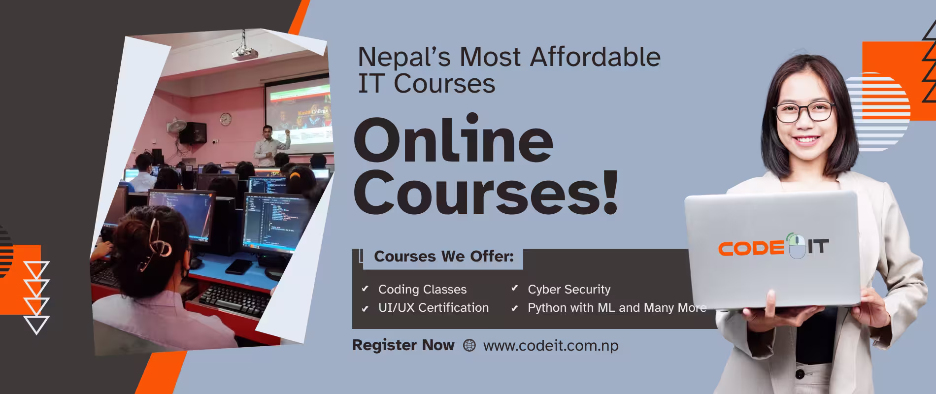 Code IT Offers Nepal’s Most Affordable IT Courses with Free Certificate and Internship