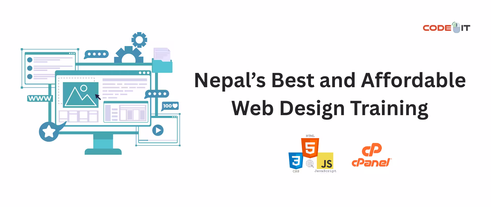 Nepal’s Best and Affordable Web Design Course – Just Rs.999 with Free Certificate & Career Support